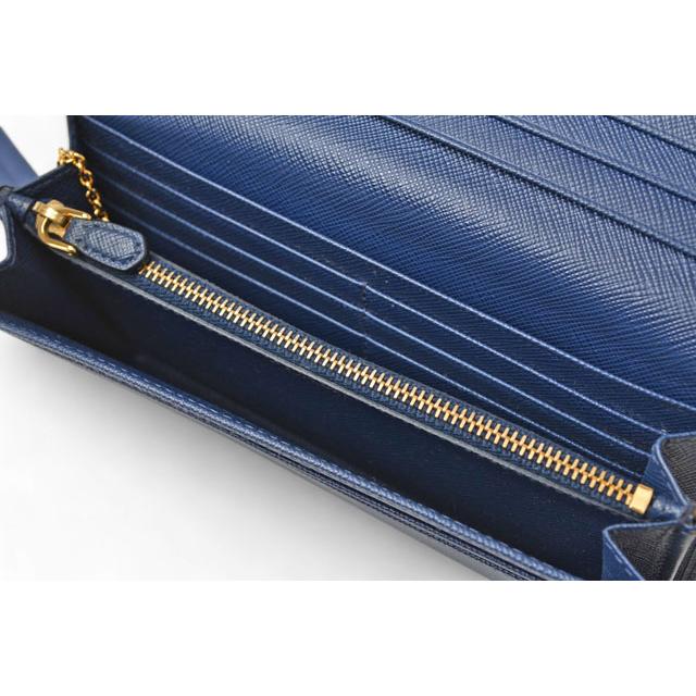 PRADA（プラダ） 財布 長財布/パスケース付 1MH132 BLUETTE/ブルー