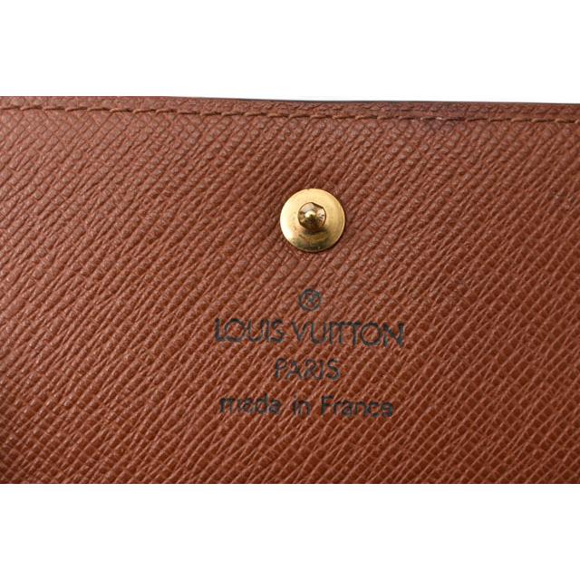 ルイヴィトン 財布 モノグラム LOUIS VUITTON 折財布 ダブルホック