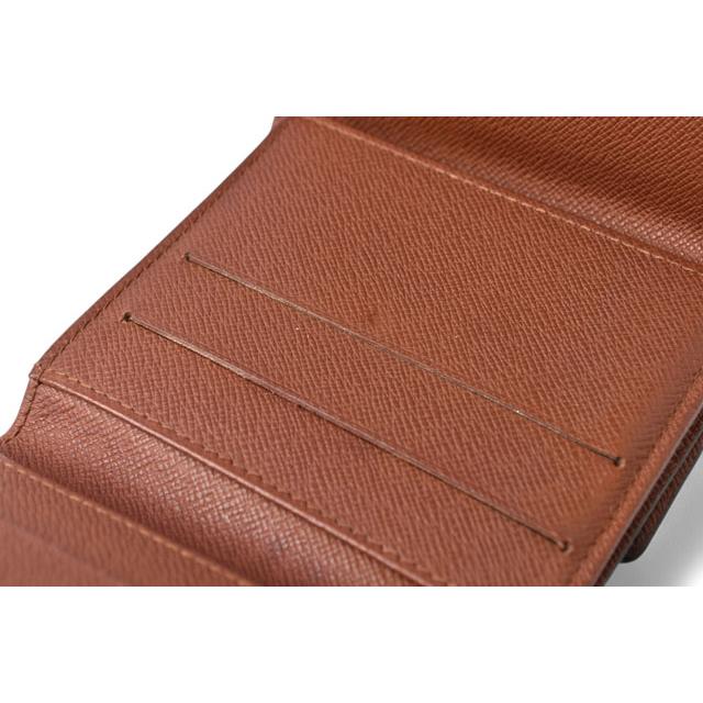 ルイヴィトン 財布 モノグラム LOUIS VUITTON 折財布 ダブルホック