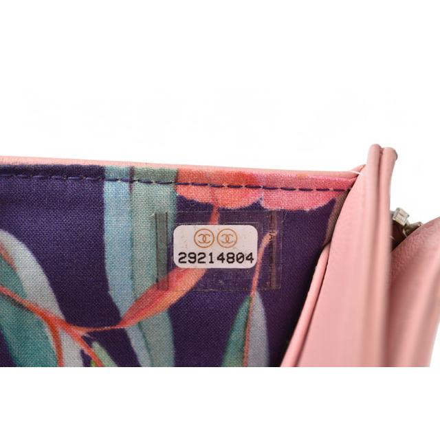 キャビアスキン シャネル 財布/三つ折り CHANEL 折財布 ワイルド