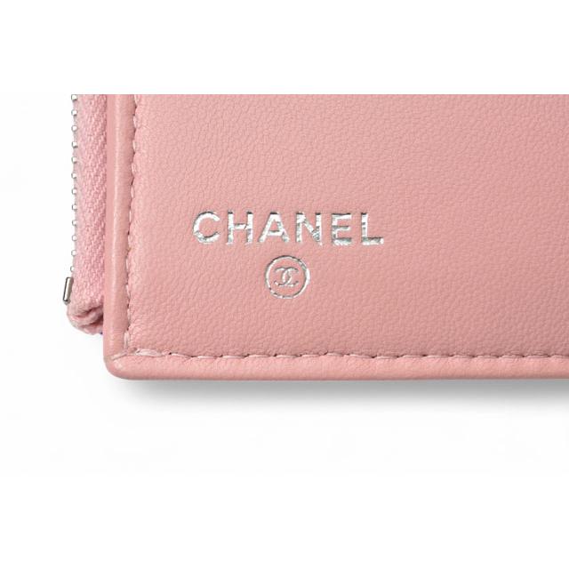 キャビアスキン シャネル 財布/三つ折り CHANEL 折財布 ワイルド