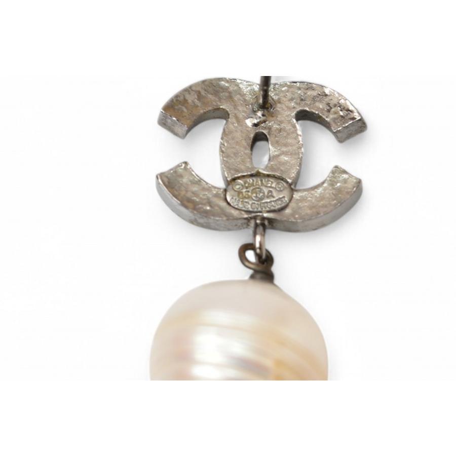 CHANEL シャネル ピアス CCモチーフ ココマーク/スイングパール CHANEL シャネル ピアス CCモチーフ ココマーク/スイングパール