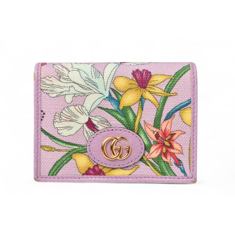 GUCCI グッチ ミニ財布 折財布/フローラ リミテッドエディション/日本  
