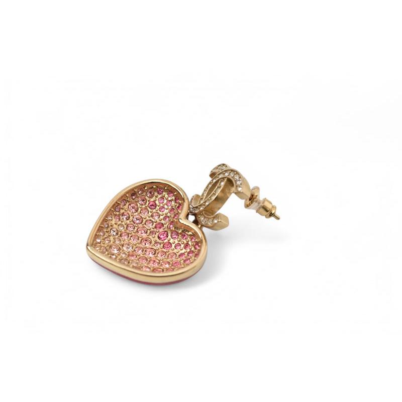 CHANEL シャネル ピアス CC/ココ/ハートモチーフ ゴールド CHANEL シャネル ピアス CC/ココ/ハートモチーフ ゴールド