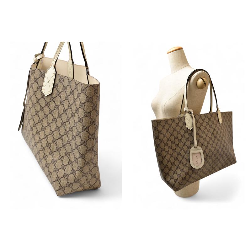 GUCCI（グッチ） ショルダーバッグ/トートバッグ GGスプリーム/レザー