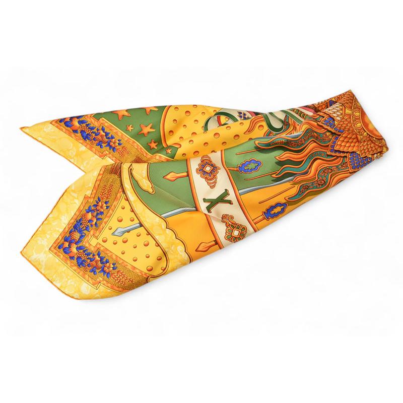 HERMES（エルメス） スカーフ ヴィンテージ カレ90 シルクツイル 1994