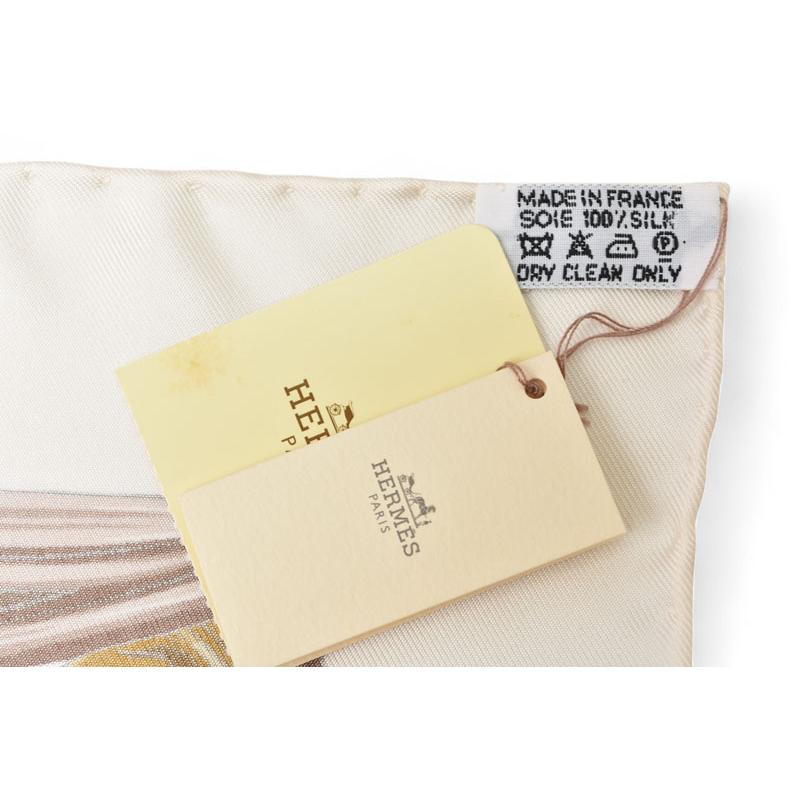 HERMES（エルメス） 未使用 スカーフ カレ90 シルクツイル ETRIERS