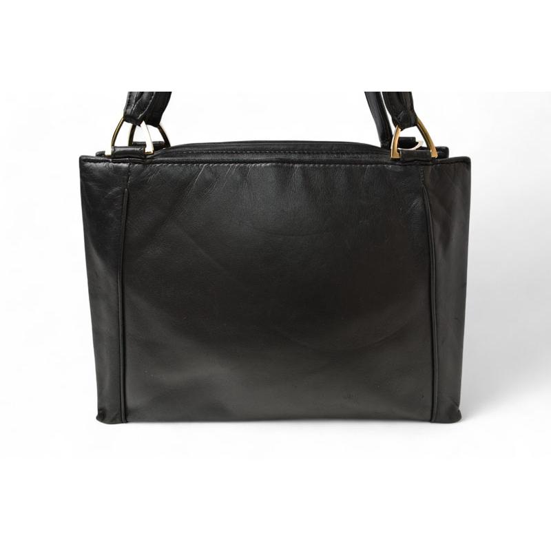 ロエベ ハンドバッグ/スモール LOEWE ヴィンテージ バッグ シープスキン ブラック爆買_6