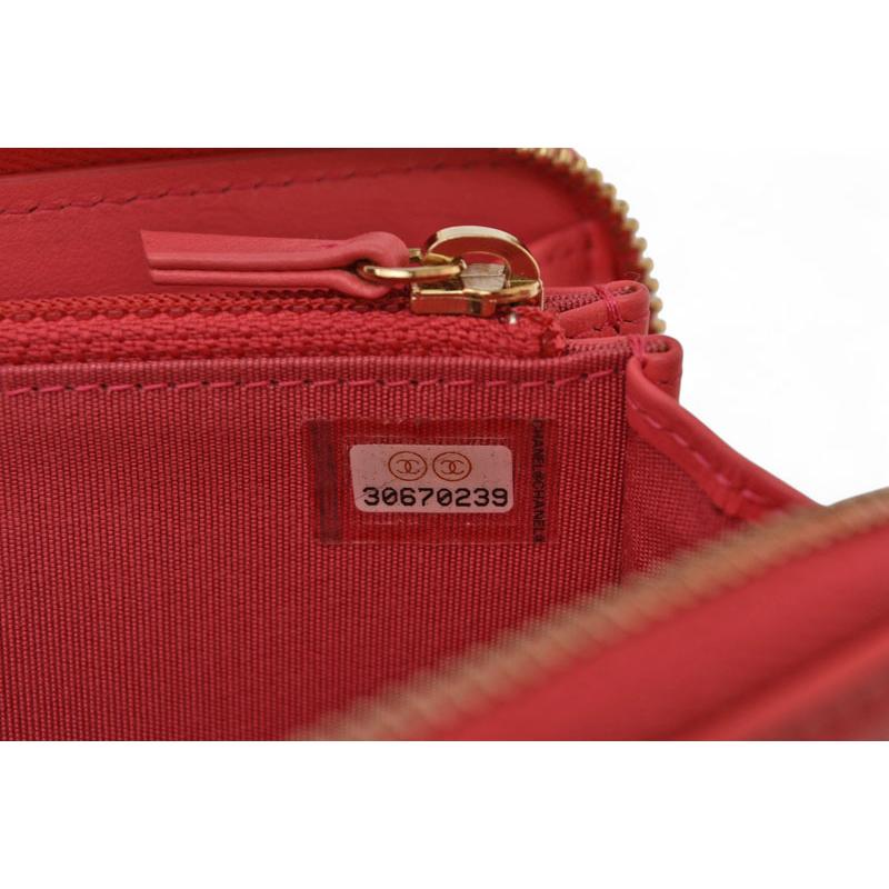 CHANEL シャネル 財布/ラウンドファスナー 19 スモール ジップ  