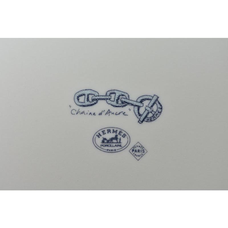 HERMES（エルメス） プレート/小皿 四角プレート シェーヌダンクル