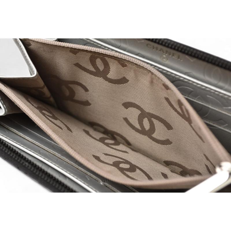 CHANEL（シャネル） 財布 カンボンライン ラウンドファスナー式/長財布