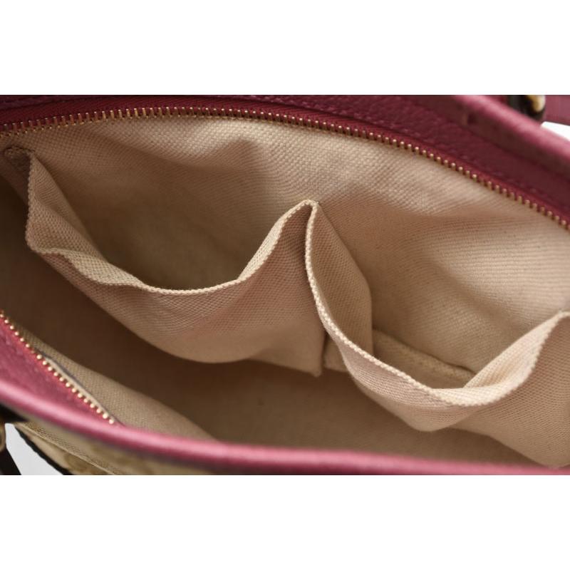 Gucci GGパターン ショルダーバッグ ベージュ/ピンク 最終お値下げ☆限定品レア☆グッチオフィディアGGパターン