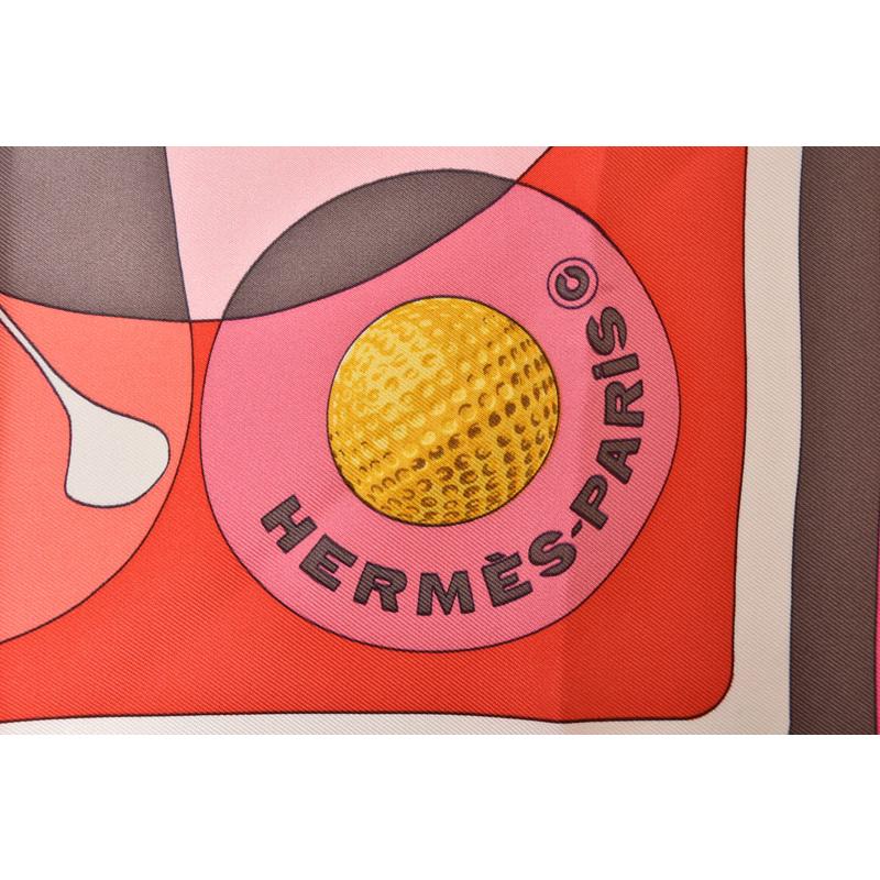 HERMES（エルメス） スカーフ カレ90 シルクツイル SWING ゴルフ GOLF