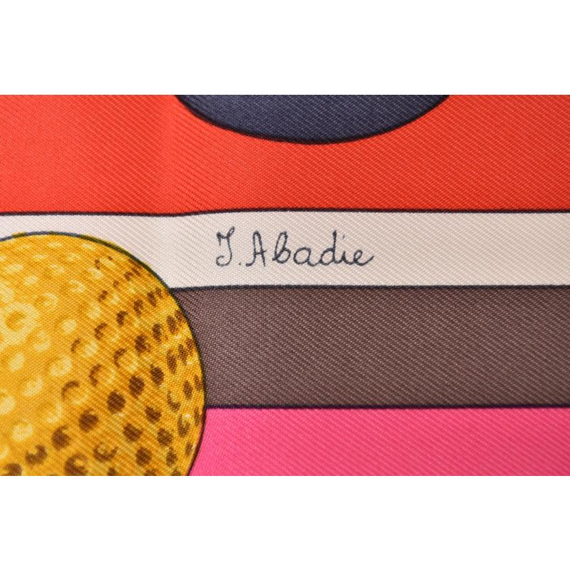 HERMES（エルメス） スカーフ カレ90 シルクツイル SWING ゴルフ GOLF