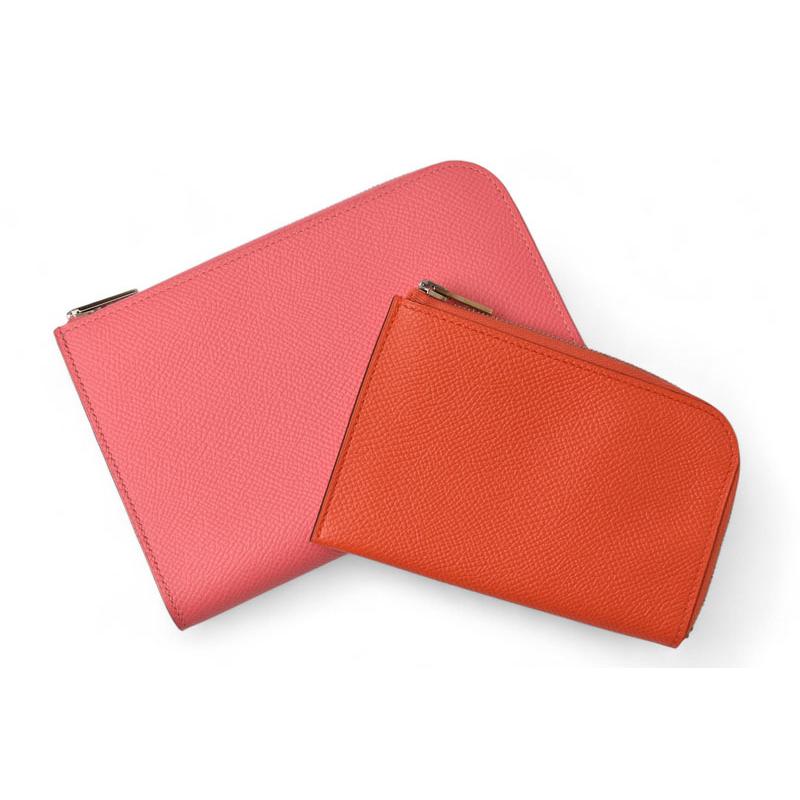 エルメス　オアジス⭐︎ローズアザレ　37⭐︎箱付き エルメス コンスタンススリム ローズアザレ/S金具 (HERMES/カード