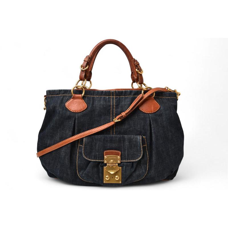 miu miu（ミュウミュウ） ショルダーバッグ/ハンドバッグ A4対応