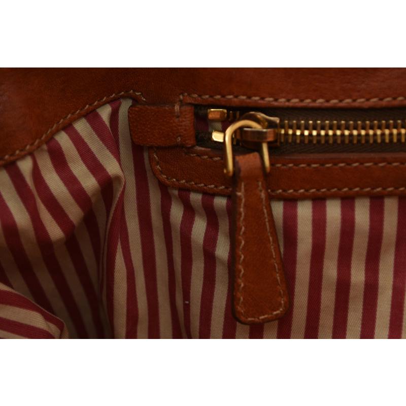 ミュウミュウ ショルダーバッグ/ハンドバッグ A4対応 miumiu 2way バッグ デニム/ブラウン爆買の画像
