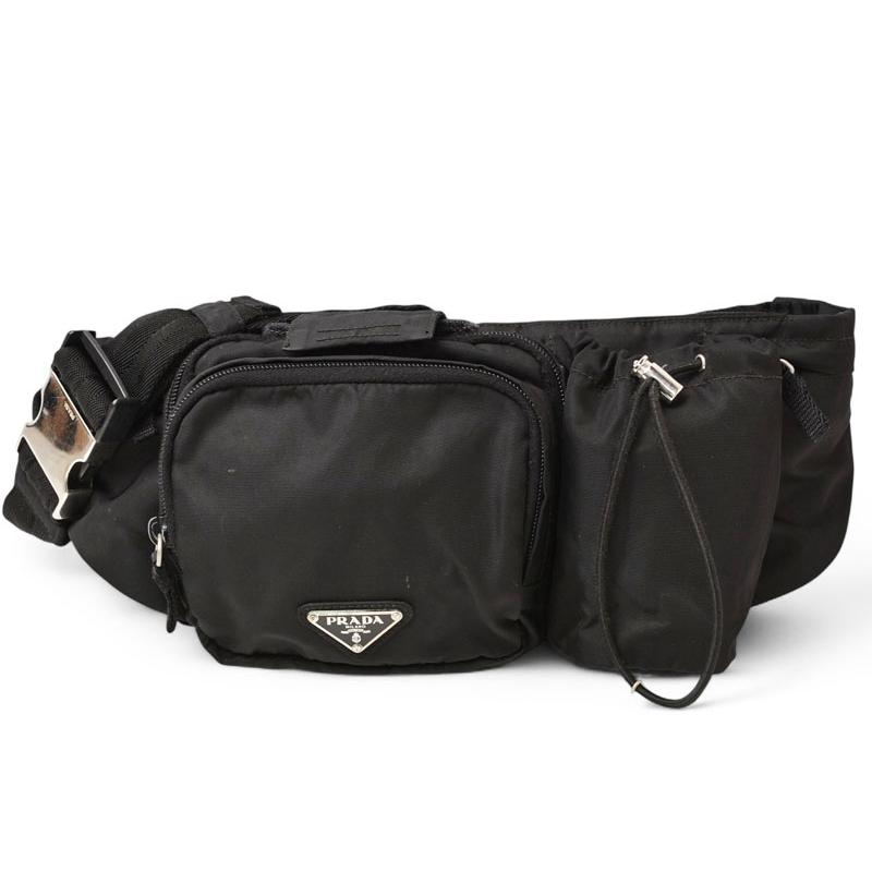 PRADA ブラック ウエストポーチ　ボディバッグ 楽天市場】【バッグ】PRADA プラダ ウエストバッグ ウエストポーチ