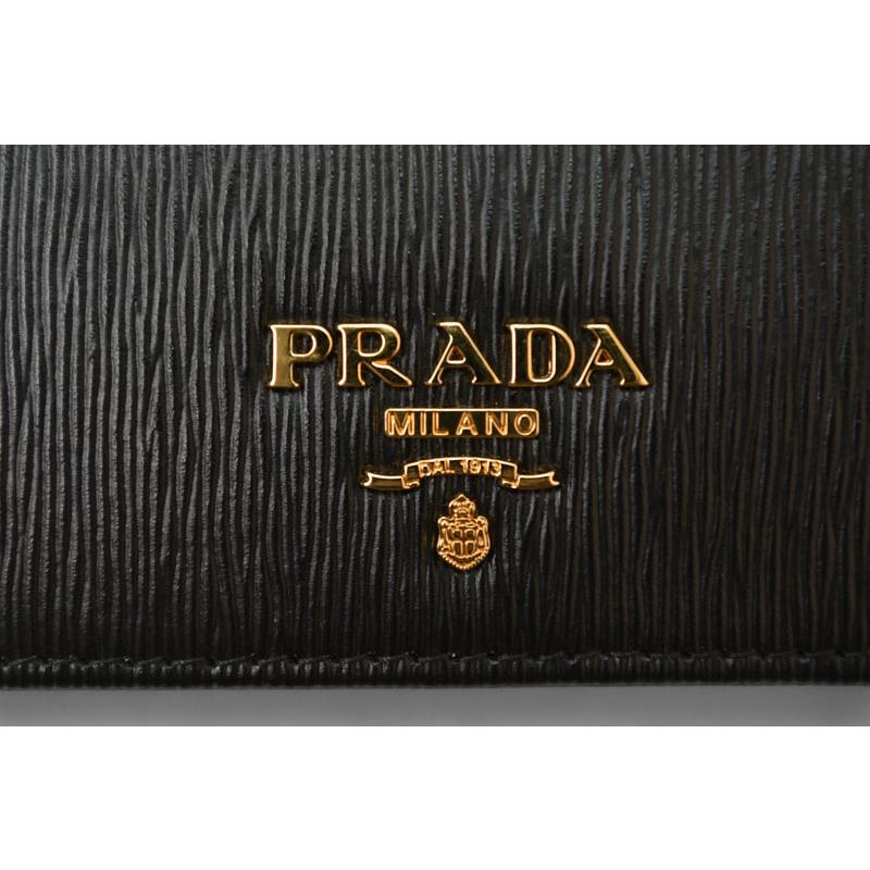 PRADA（プラダ） 財布 二つ折り アウトレット 折財布 1MV204 VITELLO