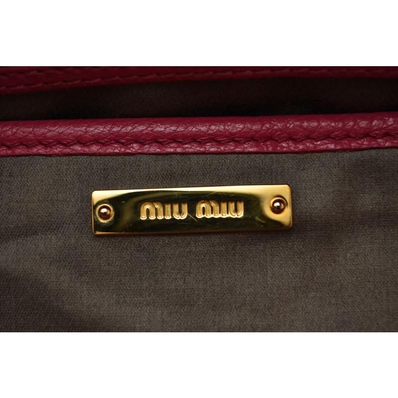 miu miu（ミュウミュウ） ショルダーバッグ/ハンドバッグ miumiu 2way