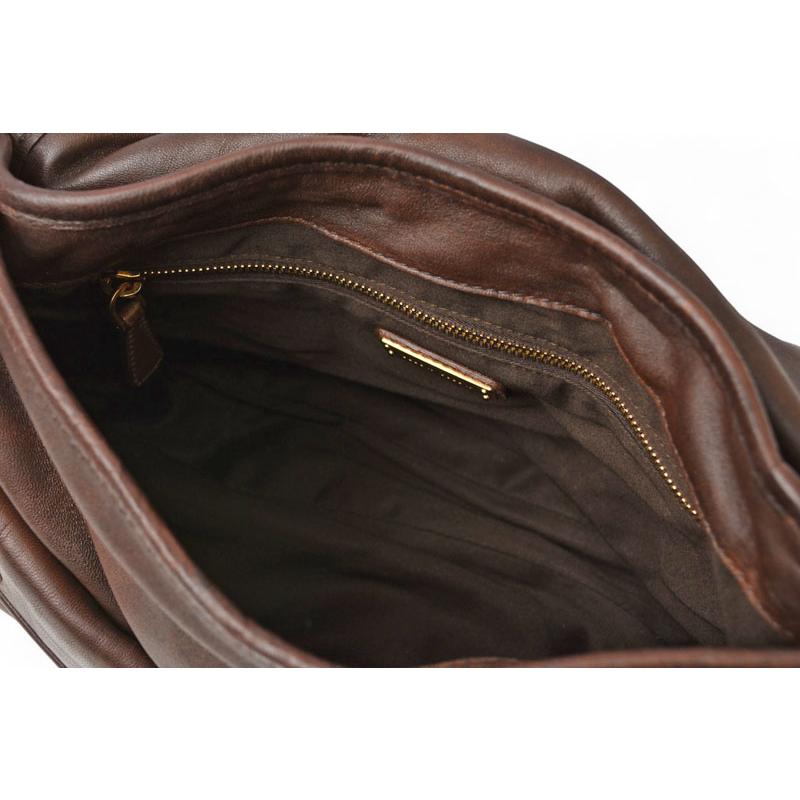 【vintage❗️】miumiu レザー　トートバッグ　ブラウン　 ショルダー MIU MIU（バッグ ・ ブラウン/茶色系）のフリマアイテム一覧