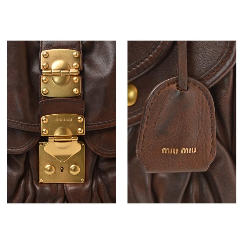 miu miu（ミュウミュウ） ショルダーバッグ/トートバッグ マテラッセ