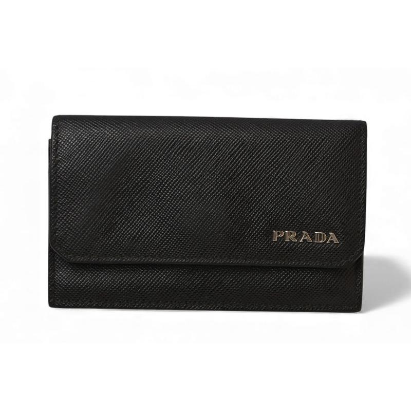 PRADA（プラダ） カードケース/コインケース/名刺入れ ロゴ レザー