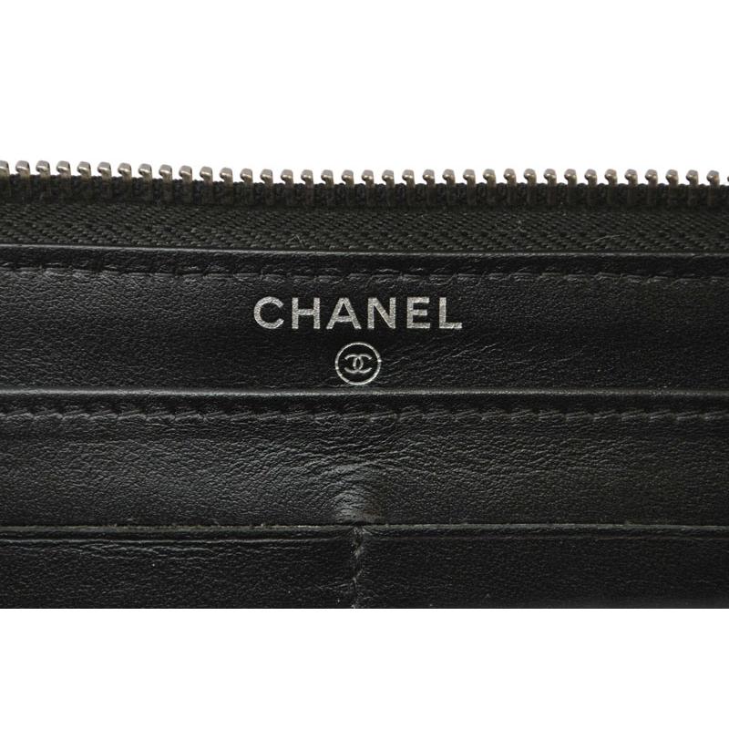 CHANEL（シャネル） 財布 長財布/ラウンドファスナー カメリア A50085