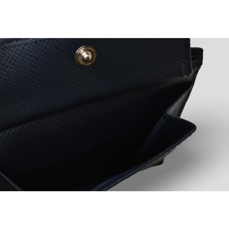 PRADA（プラダ） 財布 二つ折り アウトレット メンズ 折財布 SAFFIANO