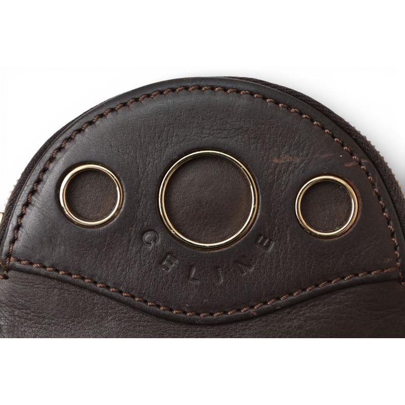 CELINE（セリーヌ） コインケース/小銭入れ サークル型 ジップ付