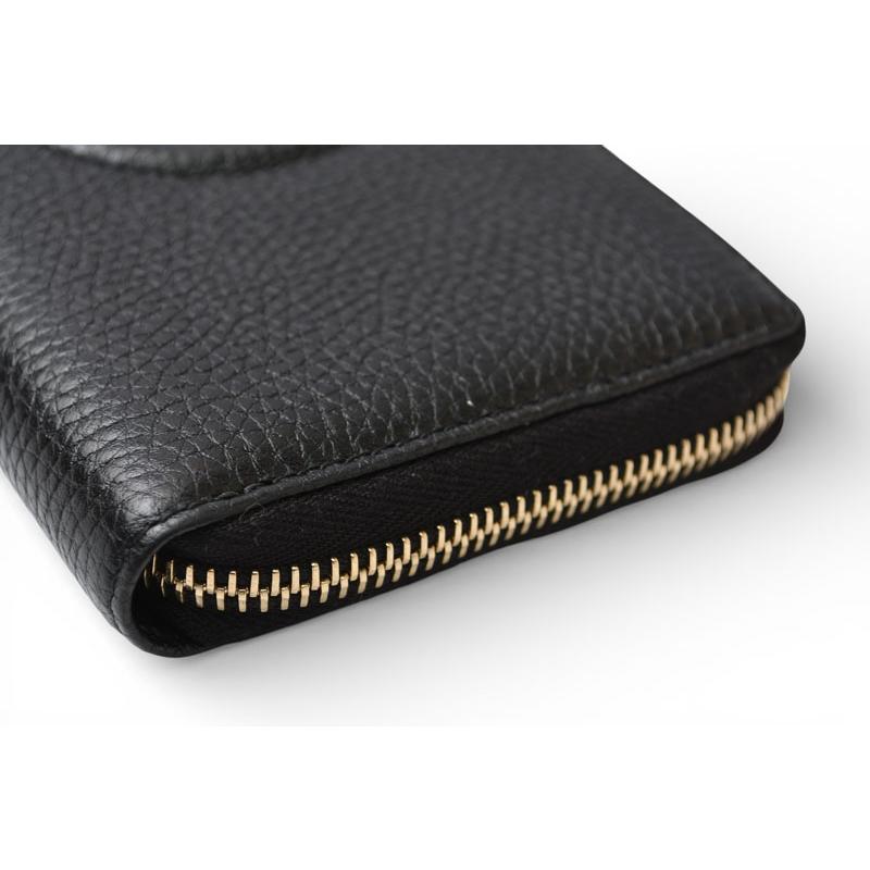 GUCCI（グッチ） 財布 長財布/ソーホー インターロッキングG ブラック