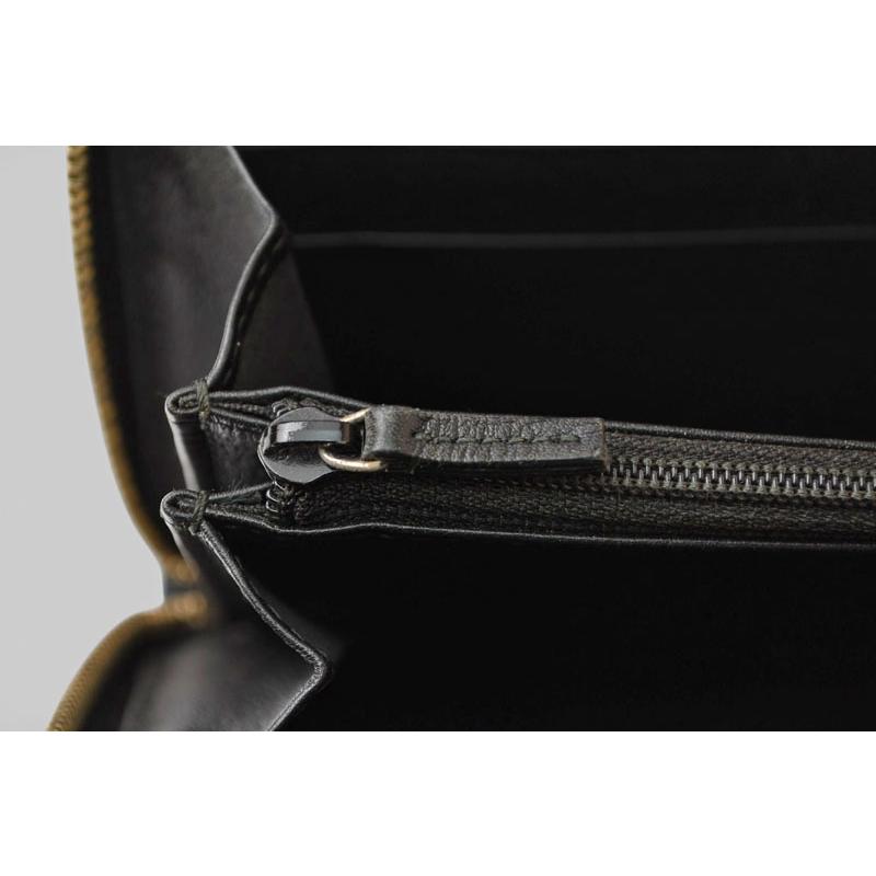 GUCCI グッチ マイクログッチシマ ラウンドファスナー 長財布 ブラック GUCCI（グッチ） 財布 長財布/ラウンドファスナー式 マイクロ