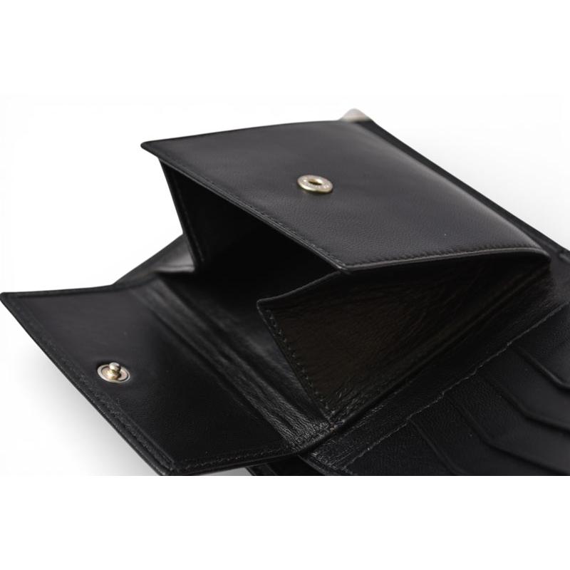 LOEWE（ロエベ） 財布 未使用 二つ折り/折財布 アナグラム ブラック