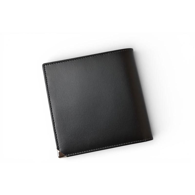 ⭐未使用級⭐LOEWE アナグラム 二つ折り財布 ブラック レザー LOEWE（ロエベ） 財布 未使用 二つ折り/折財布 アナグラム ブラック