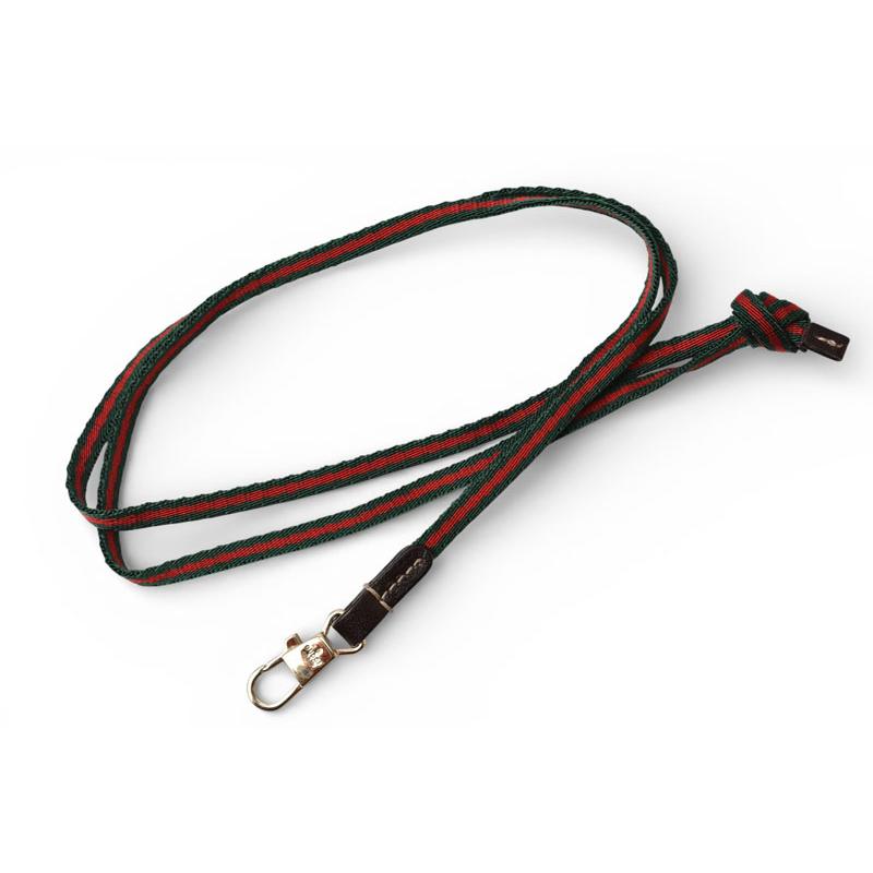 GUCCI ネックストラップ ストラップ アクセサリー メンズ レディース GUCCI（グッチ） ネックストラップ ウェビングライン グリーン/レッド