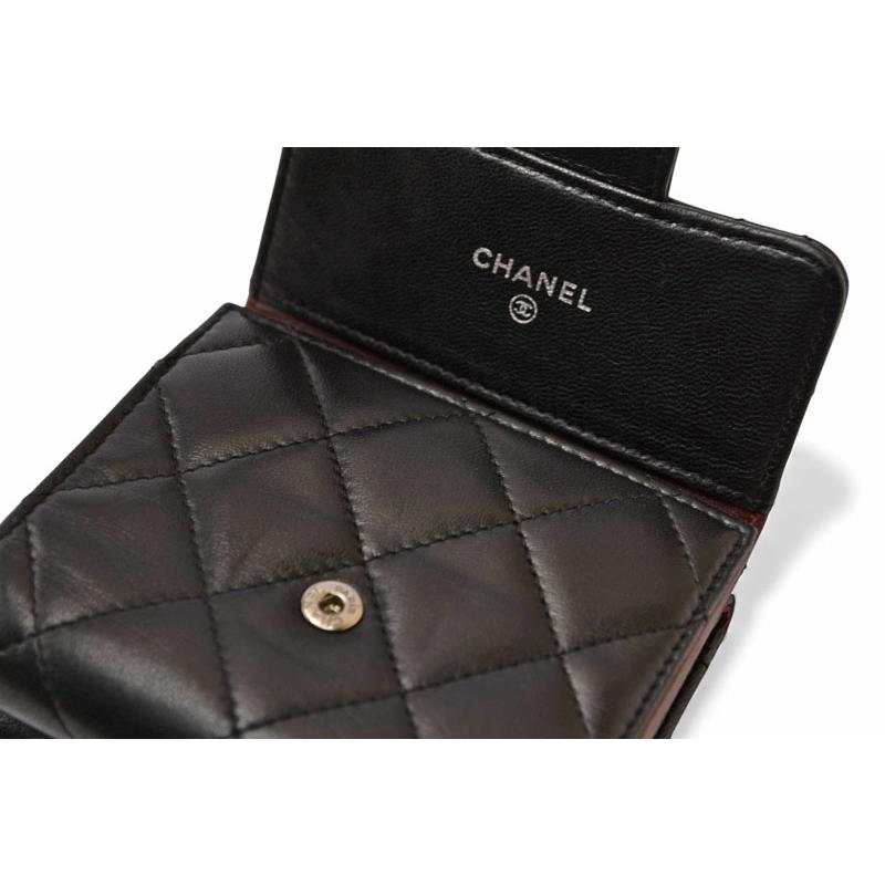CHANEL（シャネル） 財布 三つ折り財布 マトラッセ ラムスキン