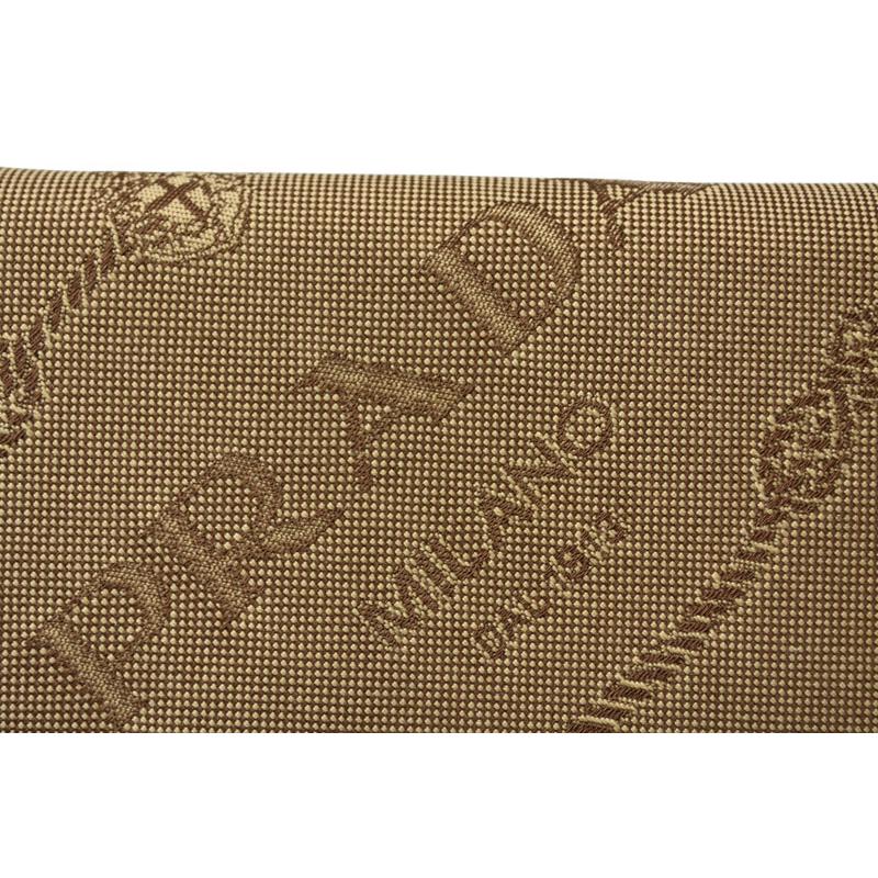 PRADA（プラダ） 財布 三つ折り 折財布 1M0510 LOGO ジャガード/レザー