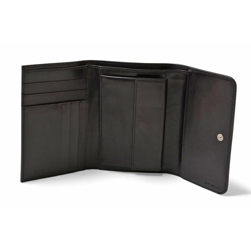 PRADA（プラダ） 財布 三つ折り 折財布 1M0510 LOGO ジャガード/レザー