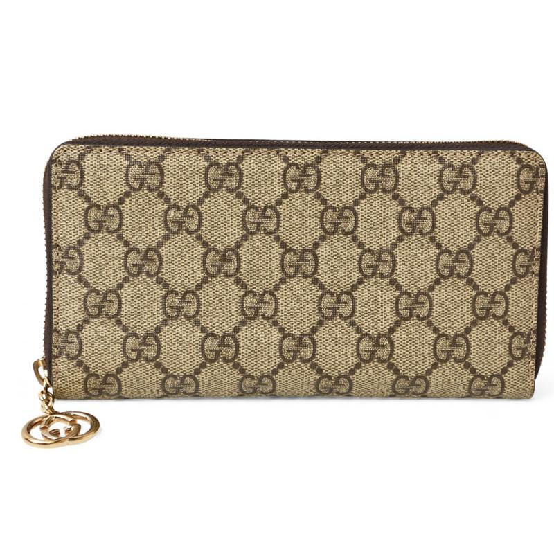 GUCCI（グッチ） 財布 長財布/ラウンドファスナー式 GGスプリーム GG