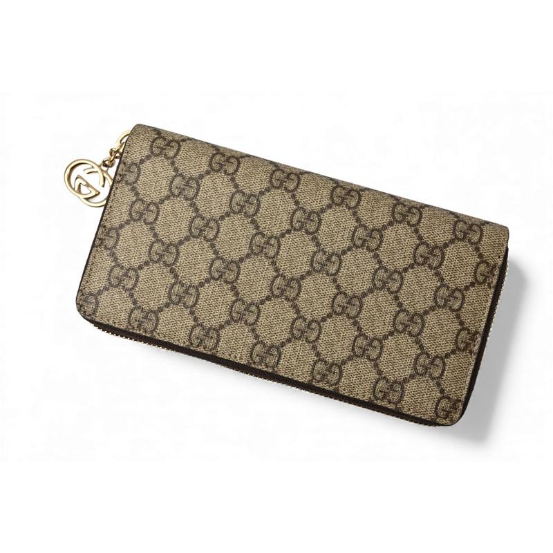 GUCCI（グッチ） 財布 長財布/ラウンドファスナー式 GGスプリーム GG