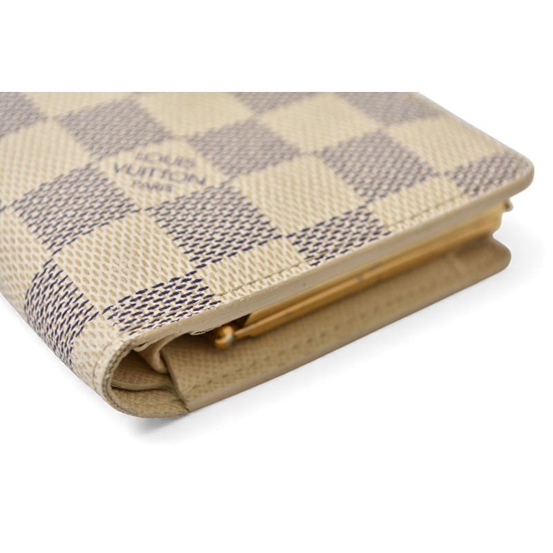 ルイヴィトン　ダミエ　ヴィエノワ 　がま口財布　折財布　608 楽天市場】【送料無料】 ルイ ヴィトン がま口 財布 ポルトフォイユ