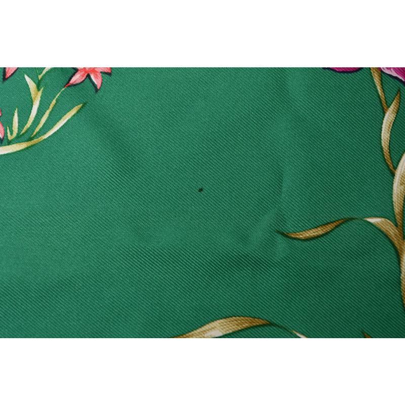 HERMES（エルメス） スカーフ カレ90 シルクツイル 花咲く馬 H.d