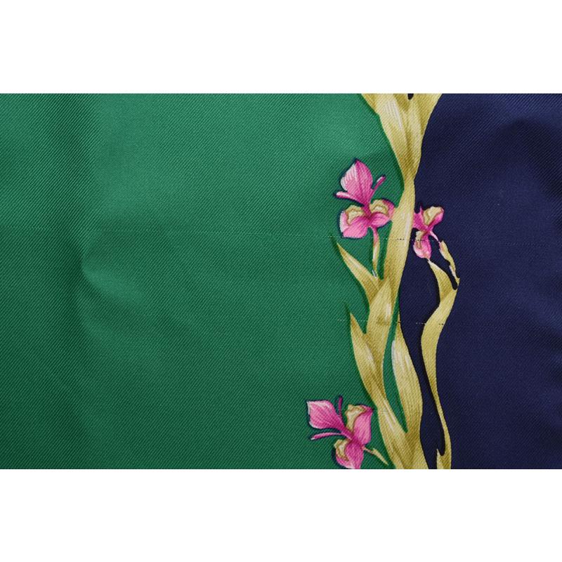 HERMES（エルメス） スカーフ カレ90 シルクツイル 花咲く馬 H.d