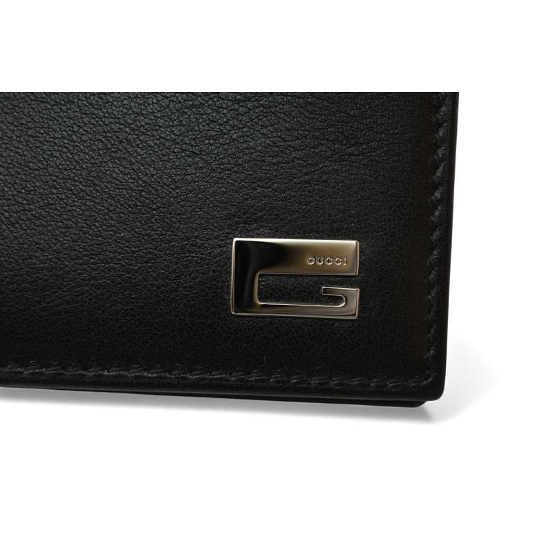 GUCCI（グッチ） 財布/二つ折り財布 メンズ 札入れ レザー ブラック