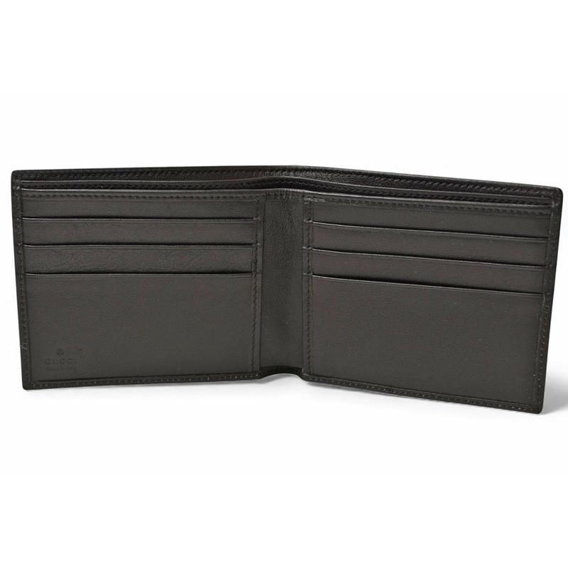 GUCCI（グッチ） 財布/二つ折り財布 メンズ 札入れ レザー ブラック