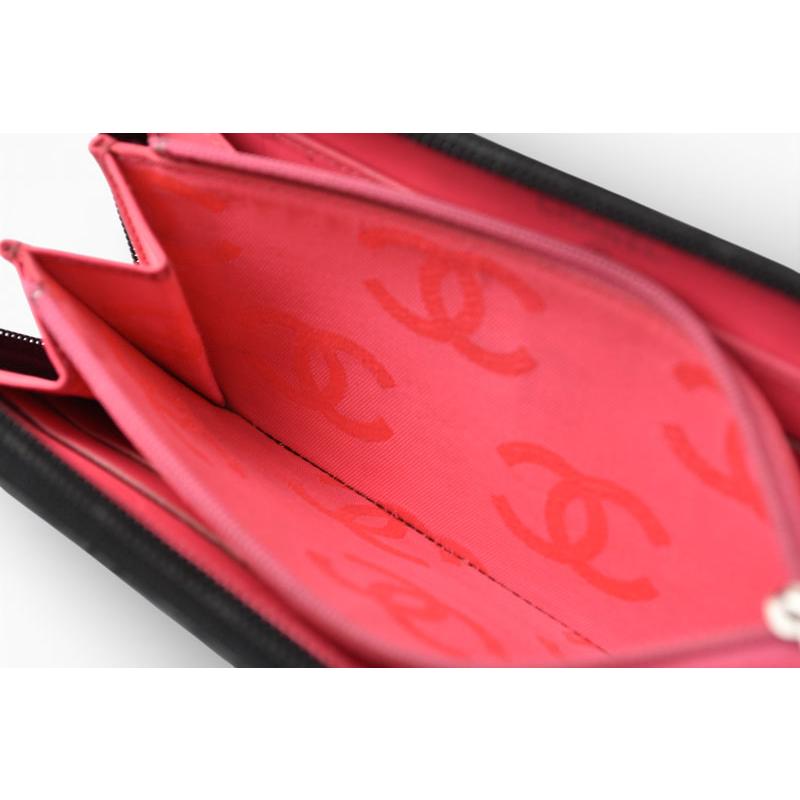CHANEL（シャネル） 財布 カンボンライン ラウンドファスナー式/長財布