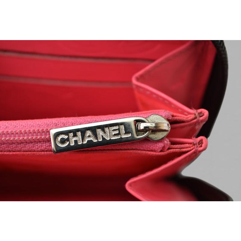 CHANEL（シャネル） 財布 カンボンライン ラウンドファスナー式/長財布