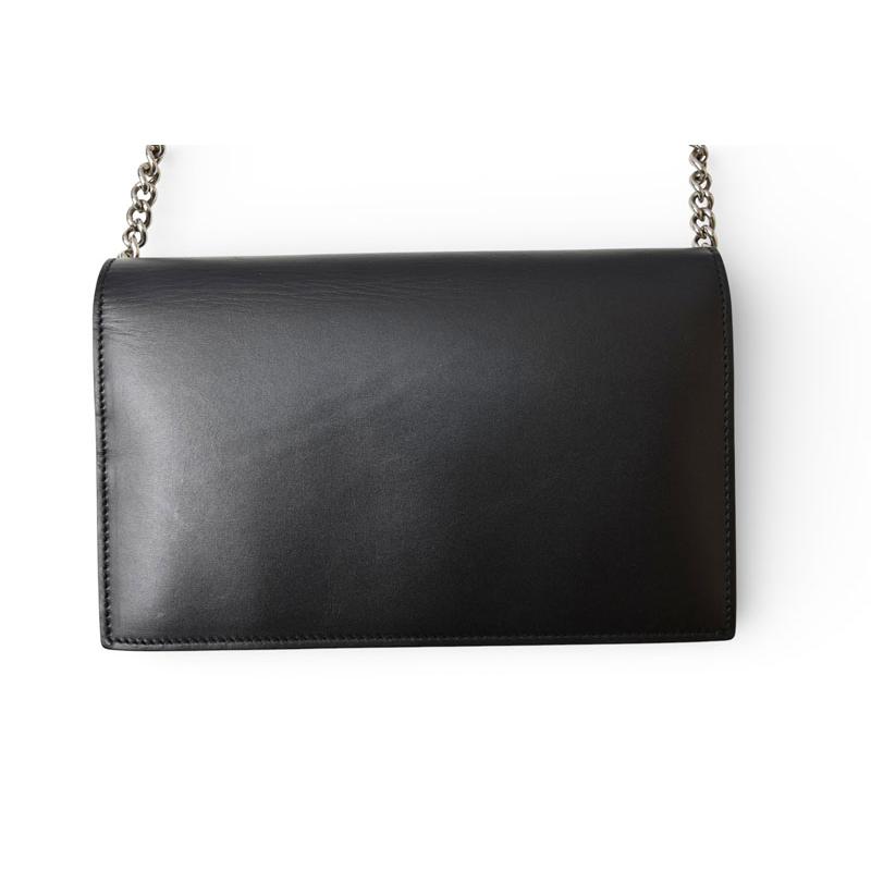 レザー 黒 GUCCI バッグ チェーン付き GUCCI（グッチ） ディオニュソス チェーンウォレット チェーンバッグ