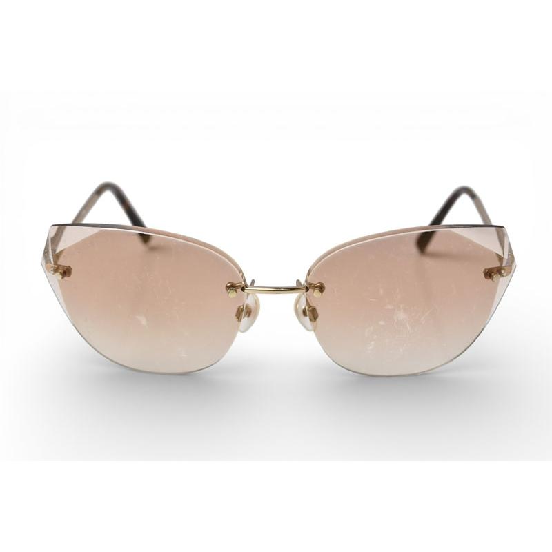 CHANEL（シャネル） サングラス アイウェア リムレス ライトブラウン