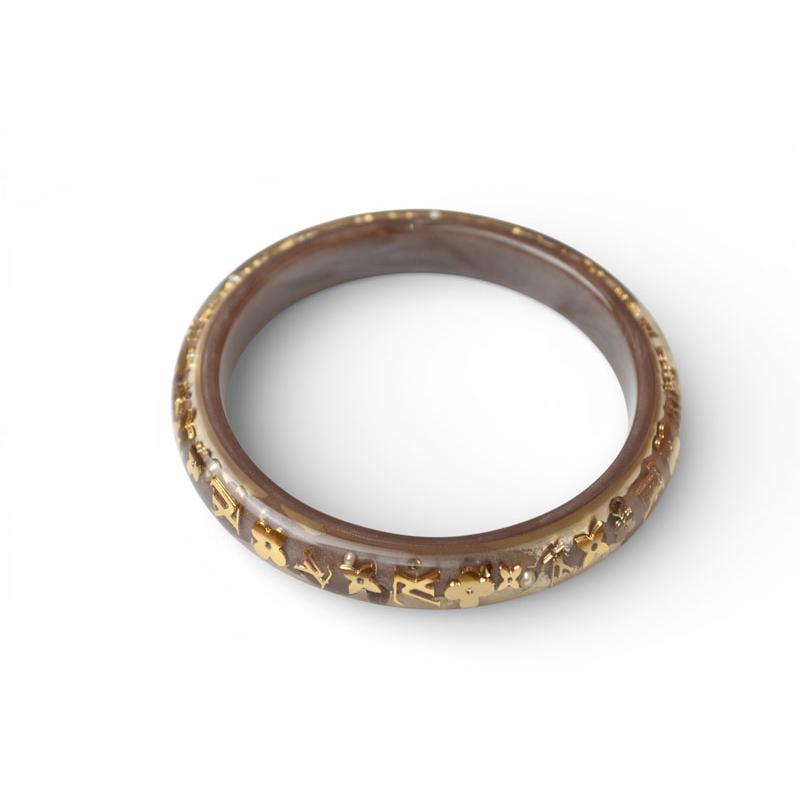 ルイ・ヴィトンモノグラムブラスレアンクルージョンブレスレットバングル 楽天市場】【ジュエリー】LOUIS VUITTON ルイ ヴィトン ブラスレ